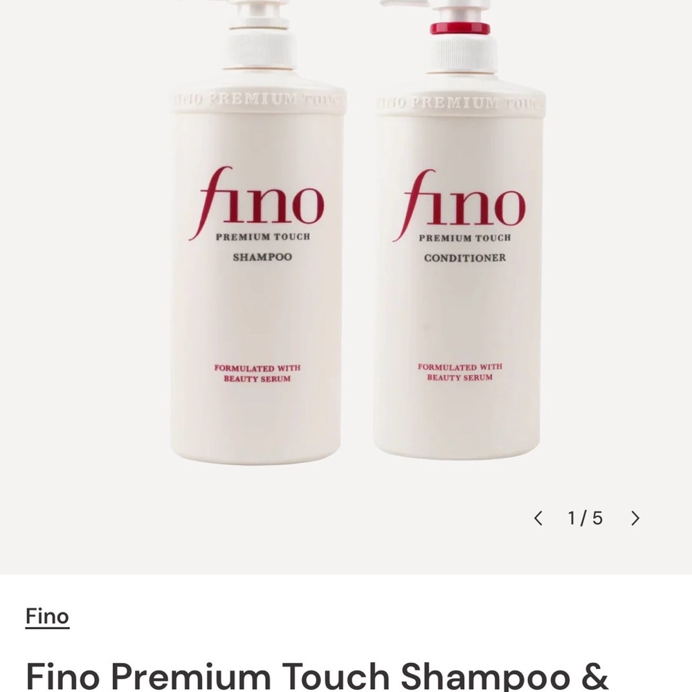 Premium Touch Shampoo in Cream (Beauty Serum Formula)